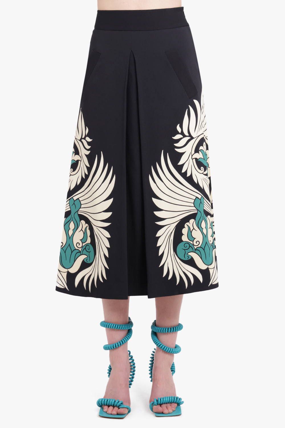 LA DOUBLEJ RTW Santa Monica Skirt (Placee) | Mix Tiles