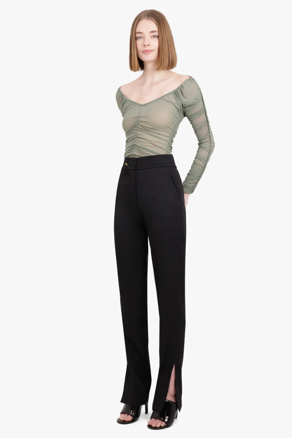 JACQUEMUS RTW Le Pantalon Tibau | Black