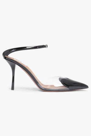 ALAIA SHOES Le Coeur 90mm Patent Pump | Black