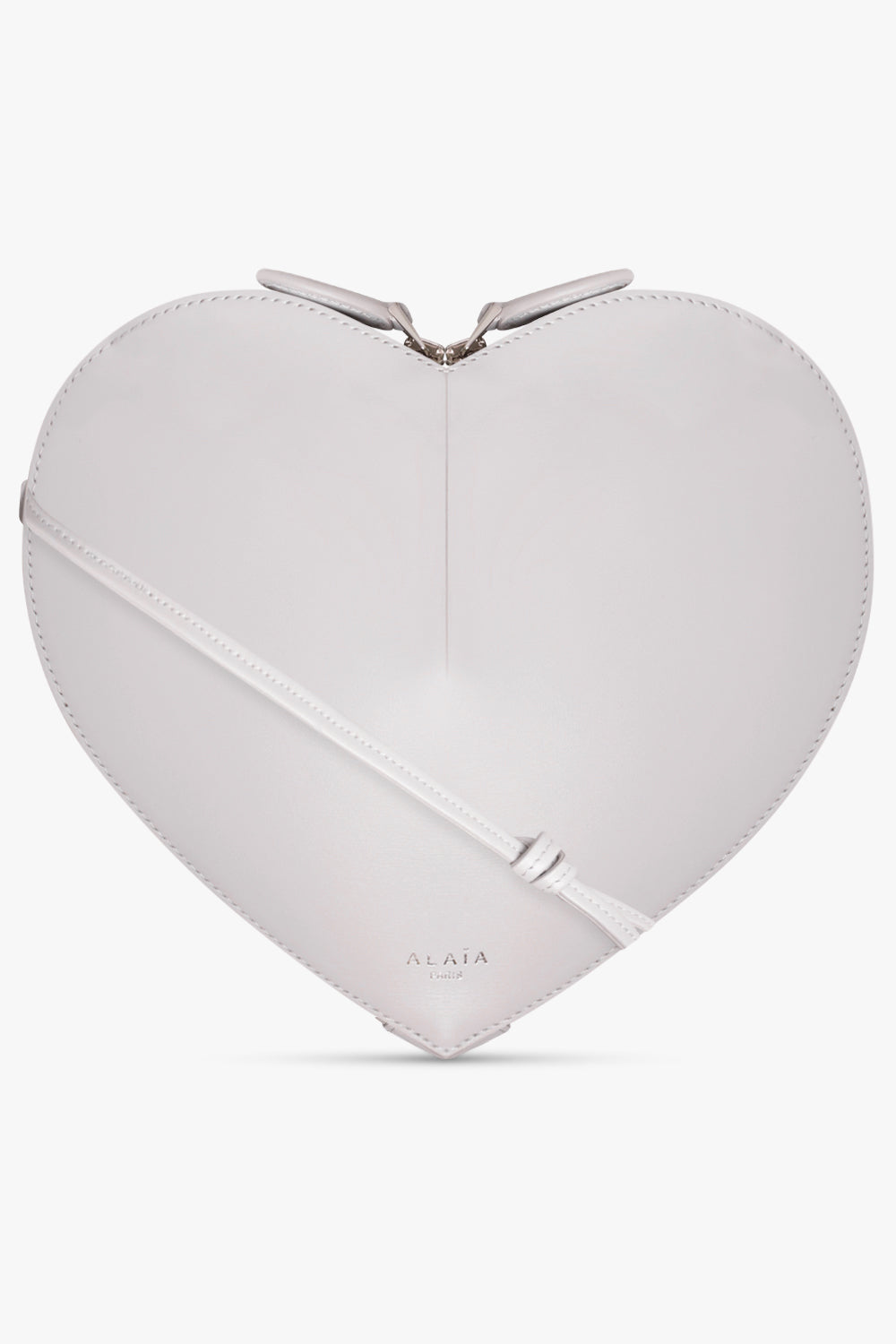 ALAIA BAGS GREY / 826 - GRIS PERLE Le Coeur Heart Shaped Bag | Grey