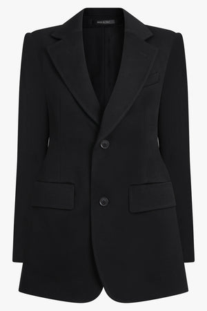 BALENCIAGA RTW HOURGLASS SINGLE BREASTED JACKET | BLACK