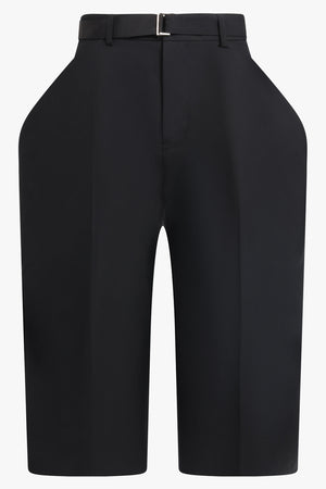 SACAI RTW Exaggerated Pocket Detail Crop Pant | Black