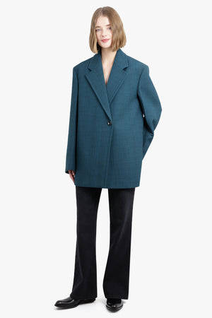 JIL SANDER RTW Wrap Relaxed Fit Jacket | Moon River