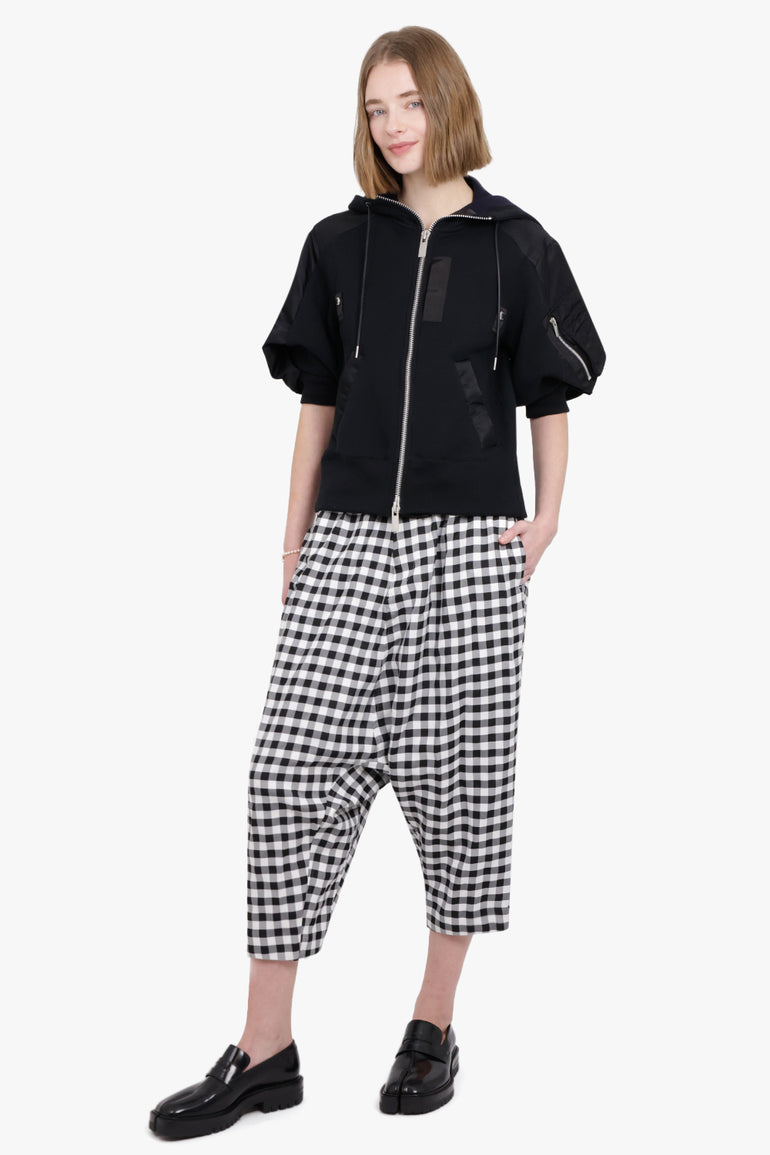 SACAI RTW Sponge Sweat Pocket Detail Blouson | Black