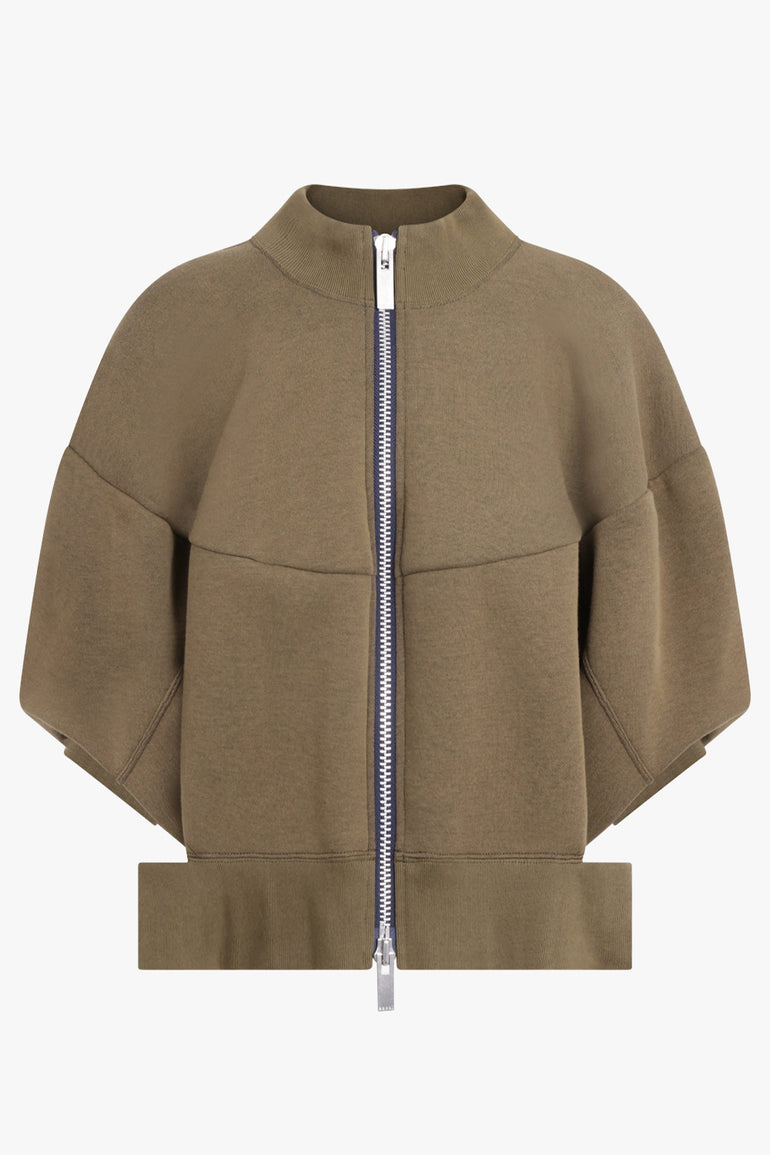 SACAI RTW Sponge Sweat Blouson | Olive