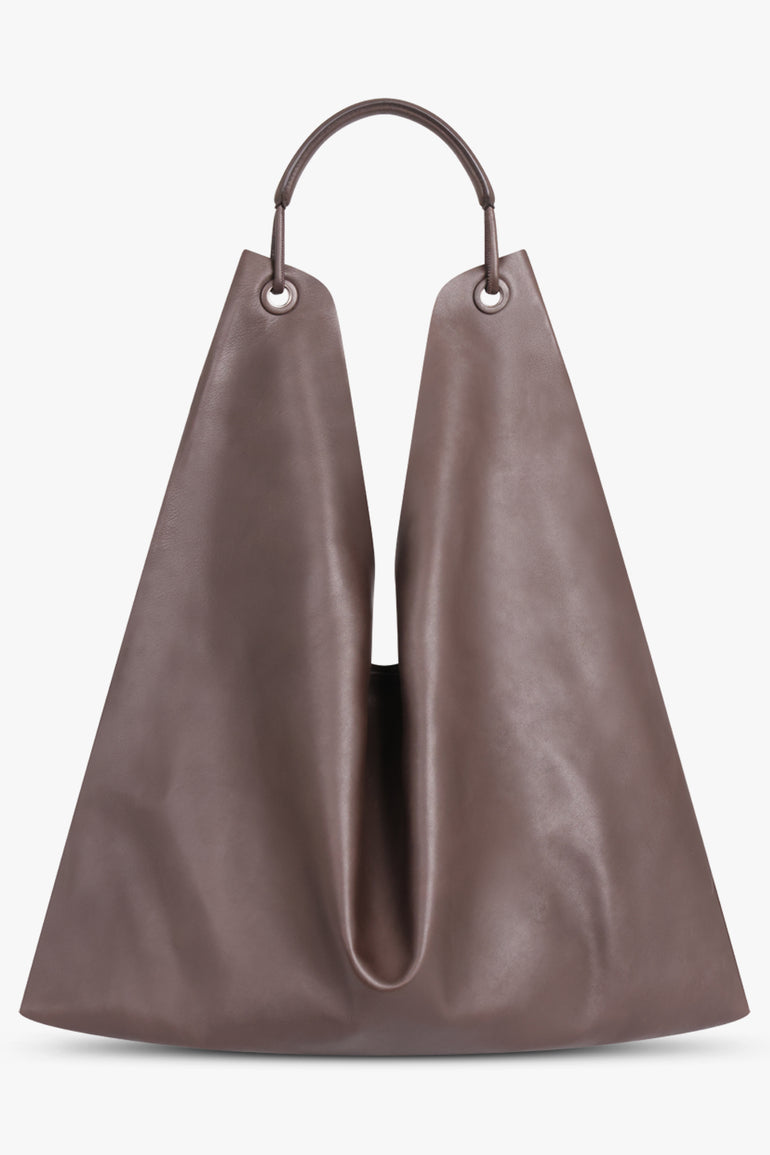 THE ROW BAGS BROWN / DARK BROWN/BLACK Bindle 3 Hobo Bag | Dark Brown/Black