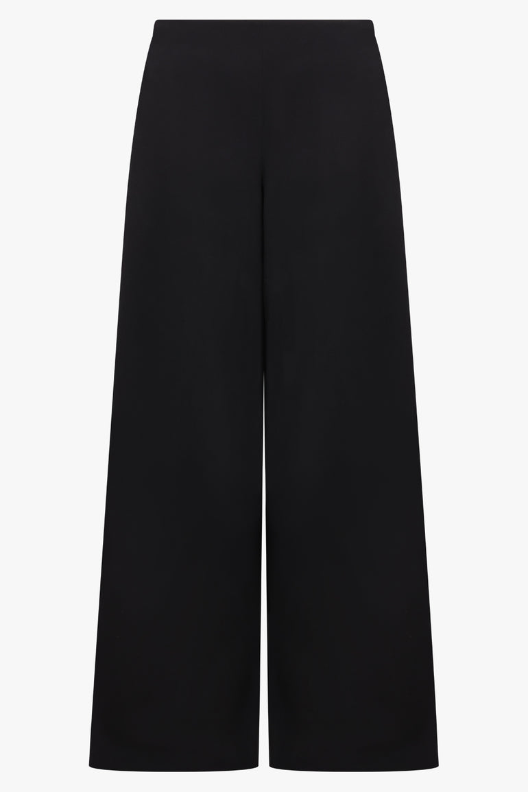 THE ROW RTW Dela Wide Leg Pant | Black