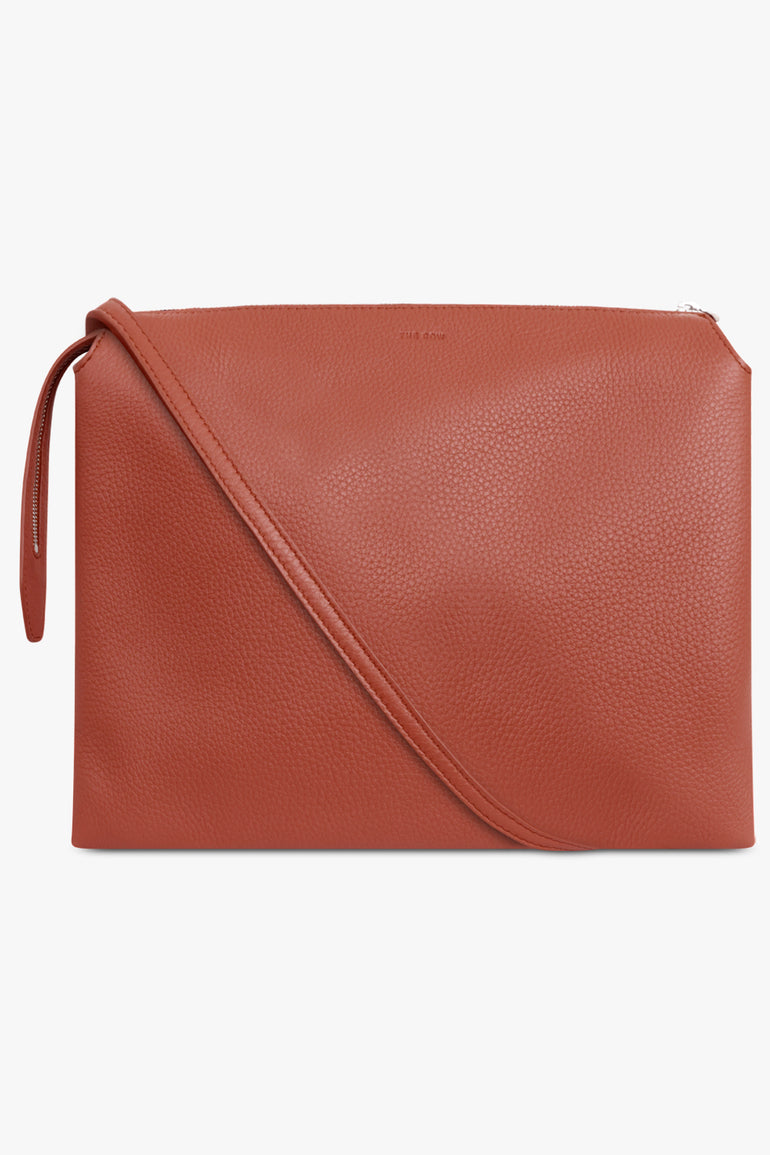 THE ROW BAGS ORANGE / RUST Nu Twin Crossbody Bag | Rust