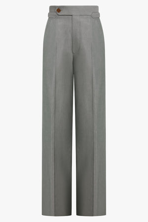 VIVIENNE WESTWOOD RTW Lauren Wide Leg Tailored Pant | Green