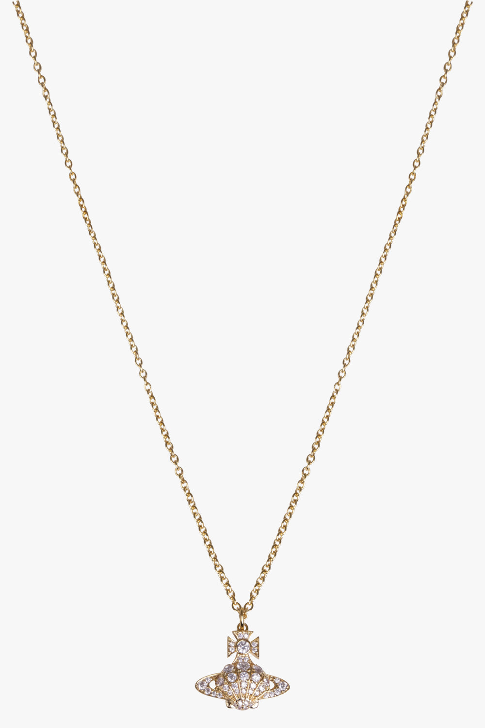 VIVIENNE WESTWOOD JEWELLRY GOLD / GOLD NATALINA ORB PENDANT | GOLD