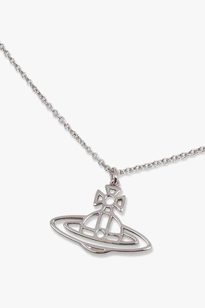 Vivienne westwood thin lines online flat orb pendant