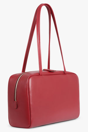 THE ROW BAGS RED / BARN RED Astra Bowling Shoulder Bag | Barn Red