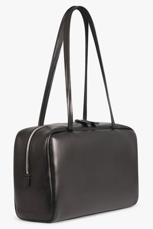 THE ROW BAGS BLACK / BLACK Astra Bowling Shoulder Bag | Black