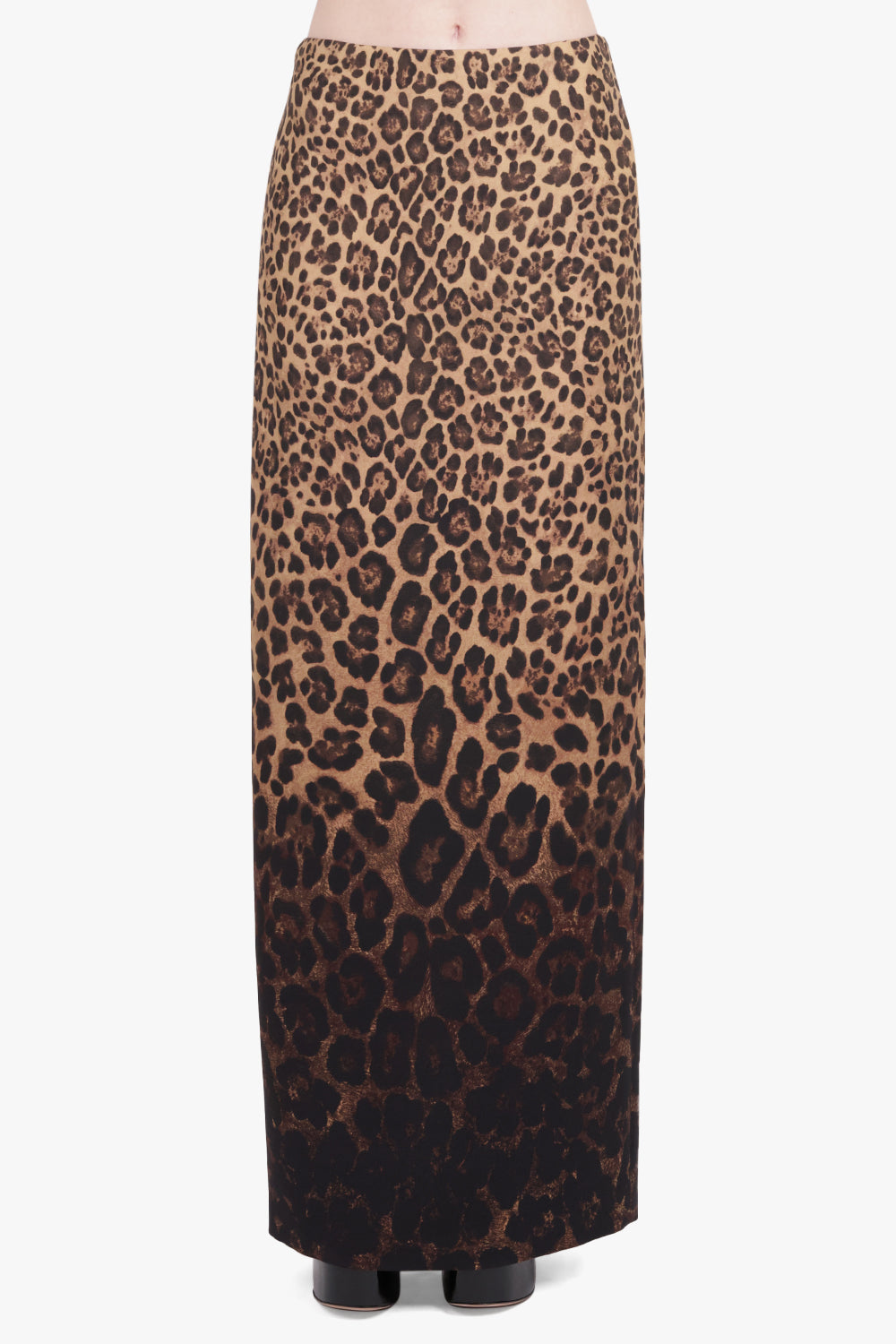 VALENTINO GARAVANI RTW Crepe Skirt | Animalier