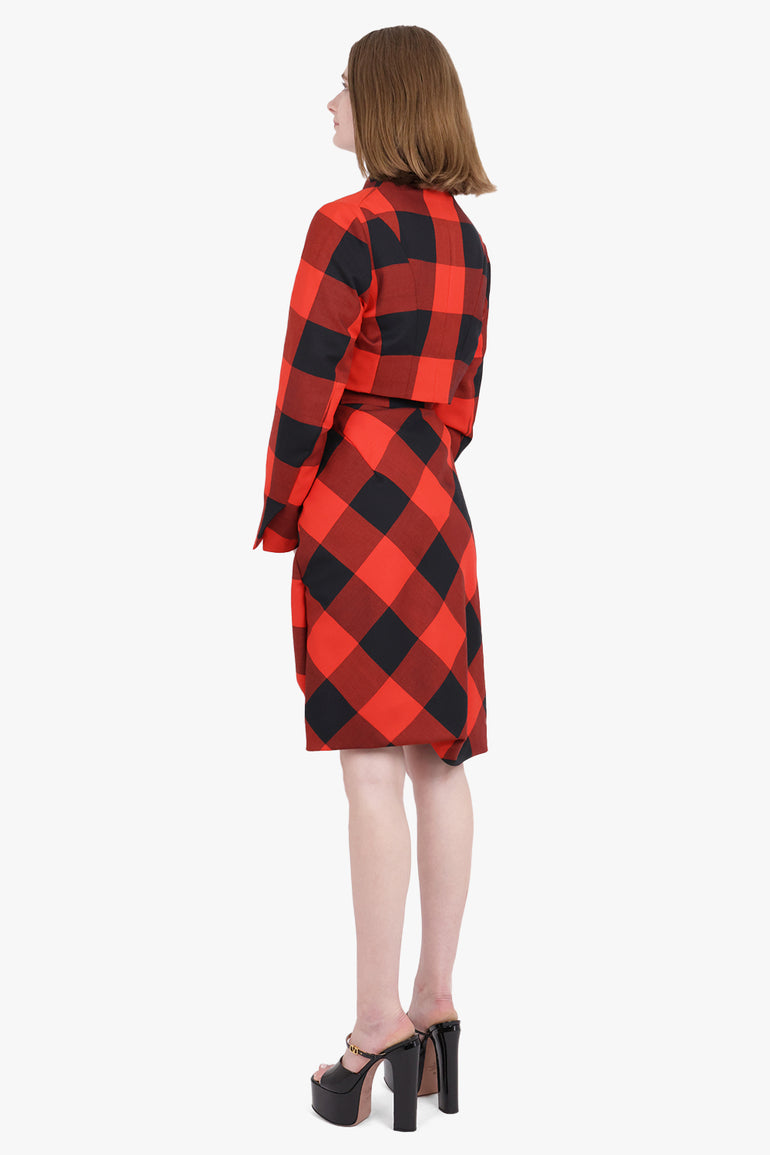 VIVIENNE WESTWOOD RTW Drunken Drape Skirt | Summer Check