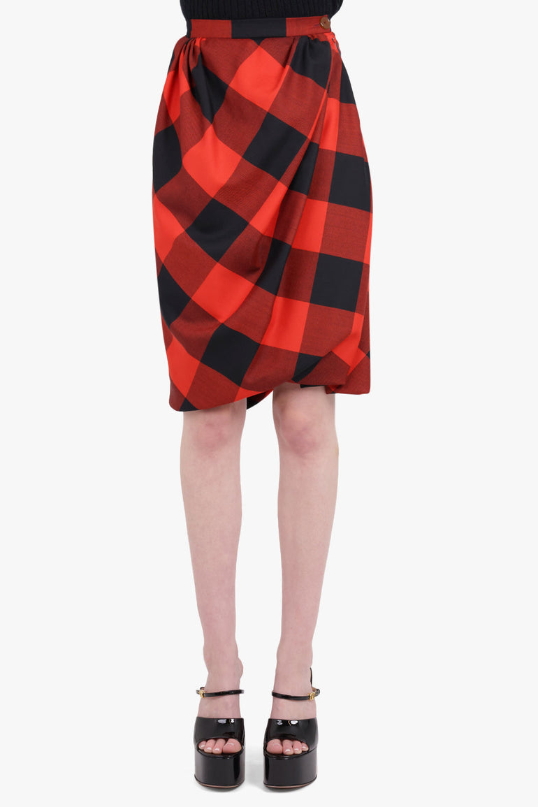 VIVIENNE WESTWOOD RTW Drunken Drape Skirt | Summer Check