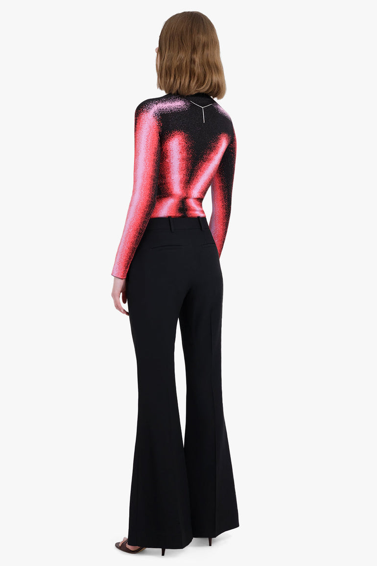 NINA RICCI RTW New Bootcut Cady Pants | Black