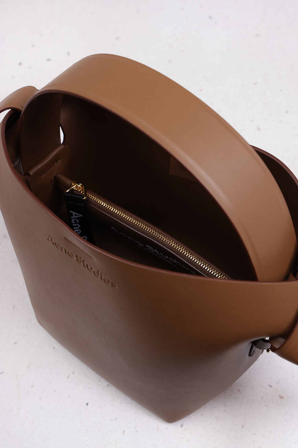 ACNE STUDIOS MUSUBI MINI SHOULDER BAG CAMEL BROWN NEW SEASON PARLOUR X –  Parlour X