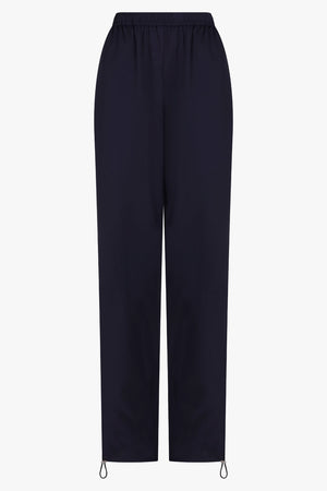 ACNE STUDIOS RTW Relaxed Fit Cotton Drawstring Trouser | Navy