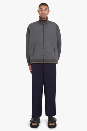 ACNE STUDIOS RTW Relaxed Fit Cotton Drawstring Trouser | Navy