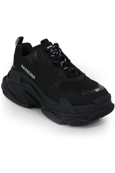 BALENCIAGA TRIPLE S SNEAKER BLACK NEW SEASON PARLOUR X ONLINE