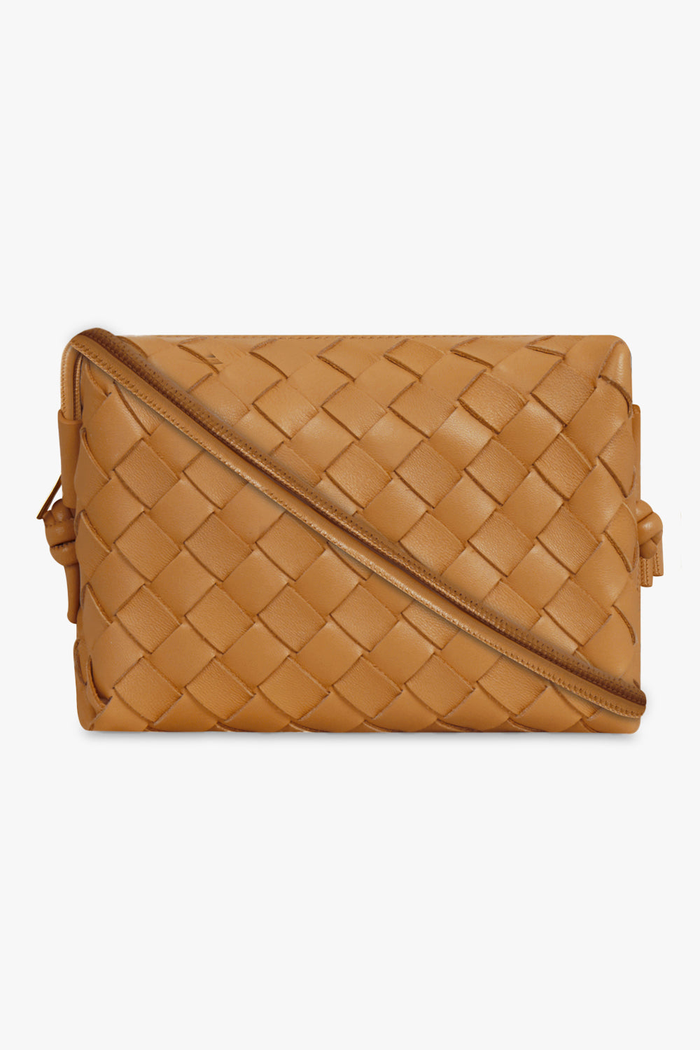 BOTTEGA VENETA BAGS BROWN Mini Loop Camera Bag | Camel/Gold