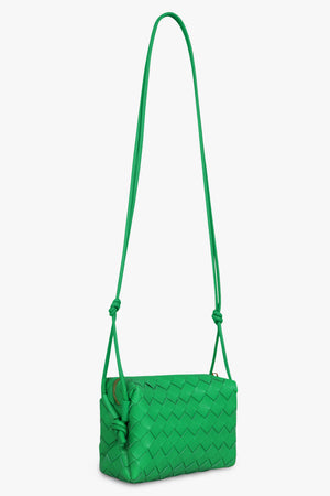 BOTTEGA VENETA BAGS GREEN MINI LOOP BAG | PARAKEET/GOLD