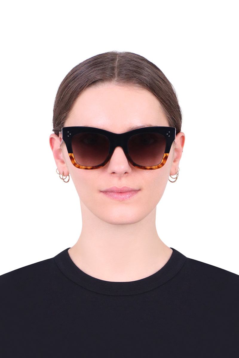 Celine havana clearance cat eye sunglasses