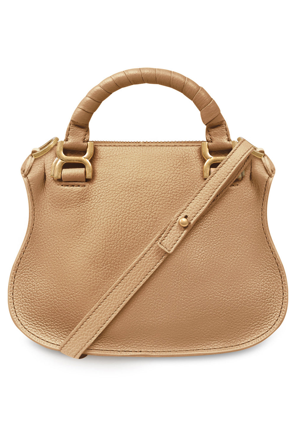 Chloé Marcie Mini Double Carry Leather Shoulder Bag