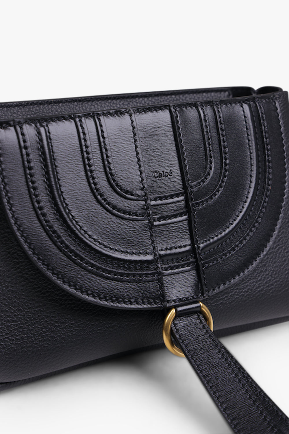 CHLOE MARCIE CLUTCH BLACK NEW SEASON PARLOUR X ONLINE SYDNEY