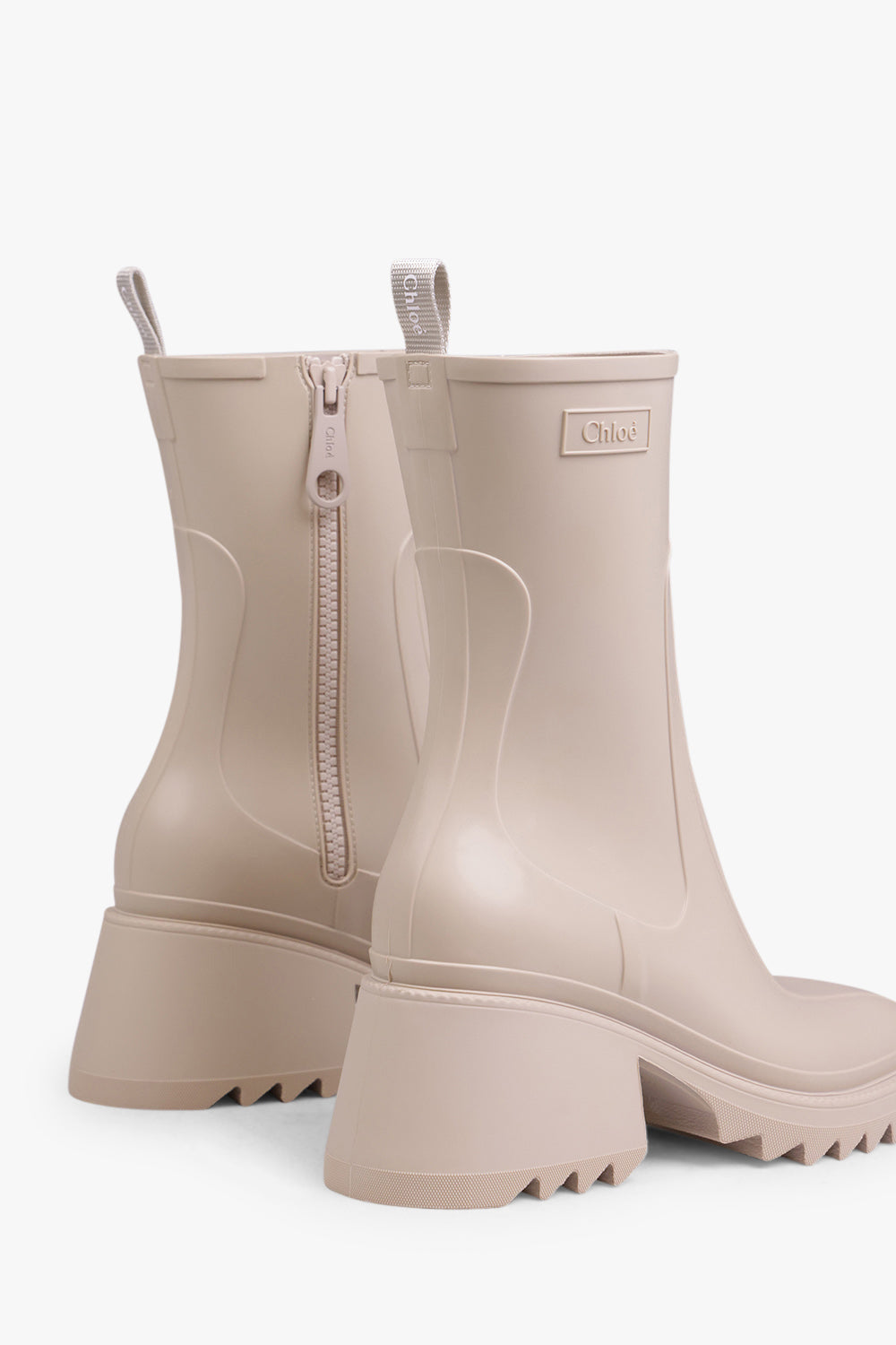 Chloe betty discount rain boots beige