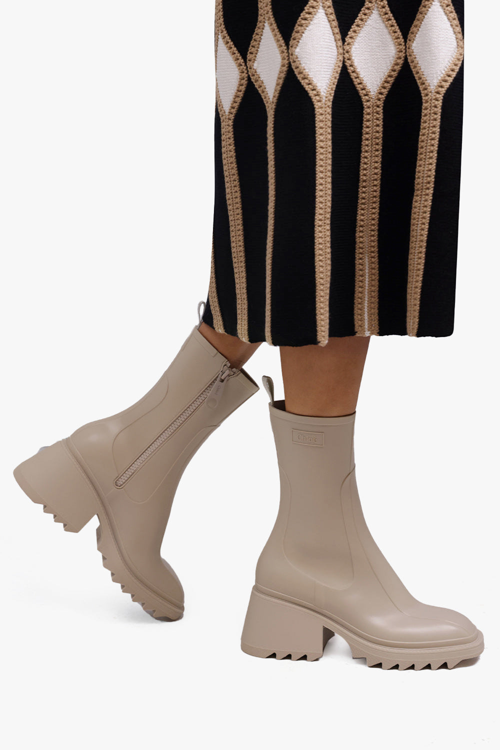 BETTY 50MM BOOT NOMAD BEIGE