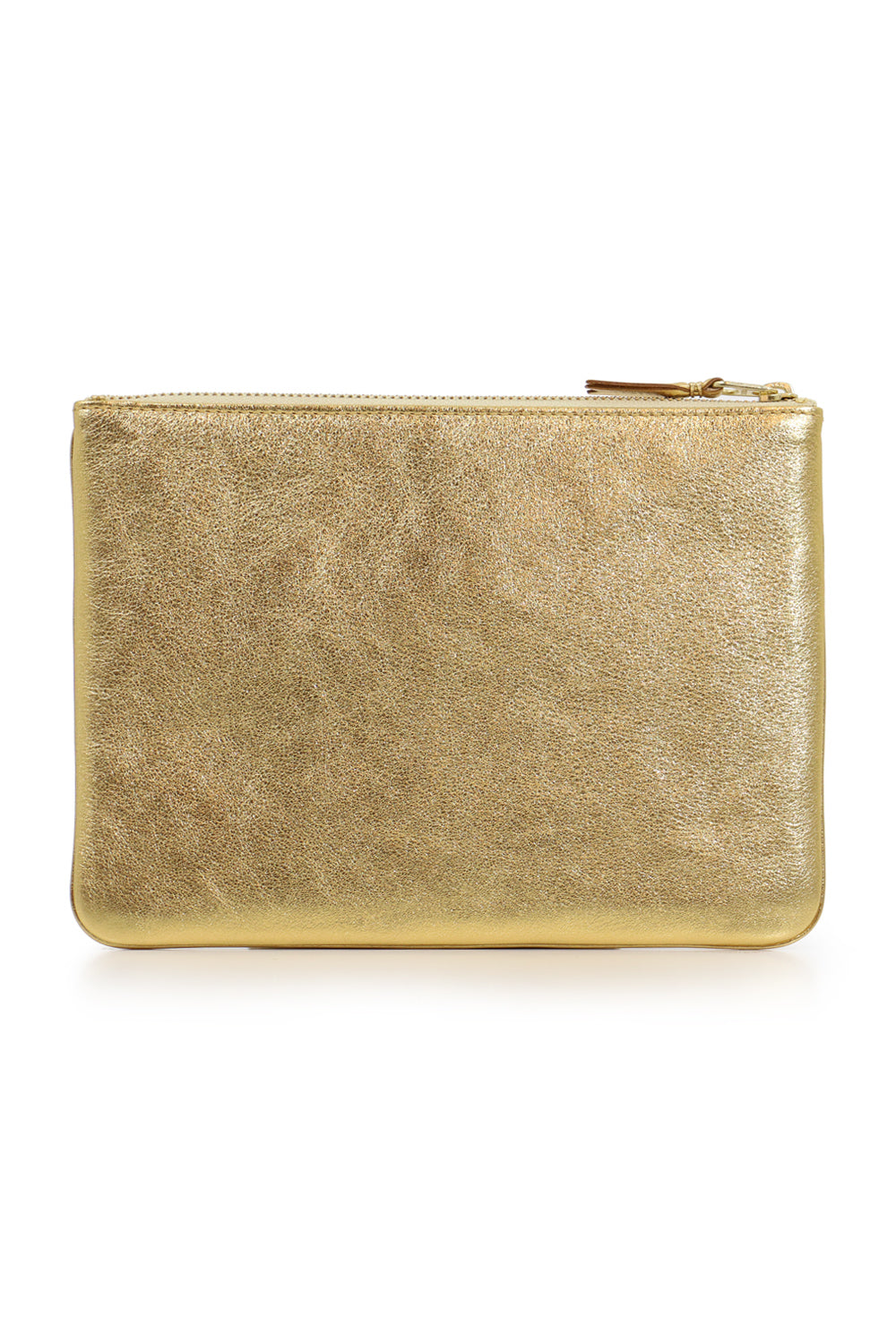 Gold 2025 leather pouch