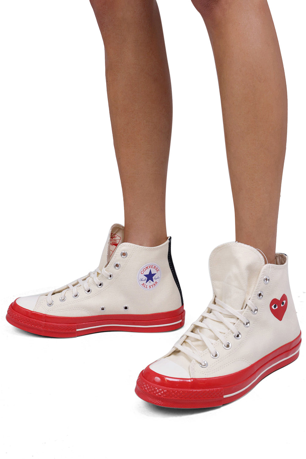 Off white converse outlet with heart