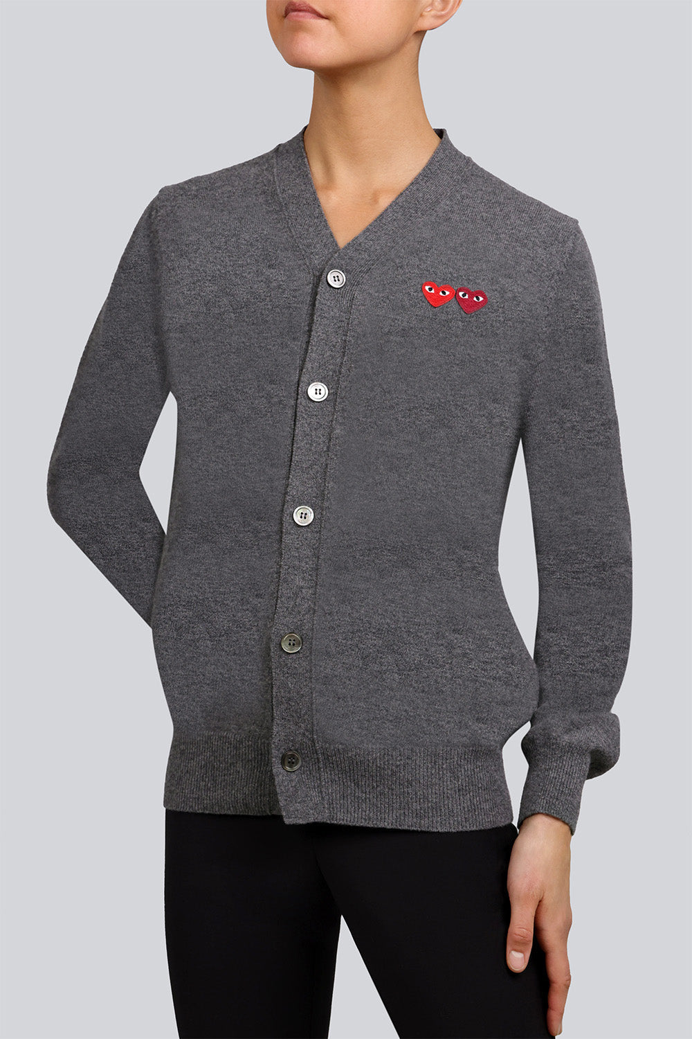 Comme des sale garcons cardigan grey