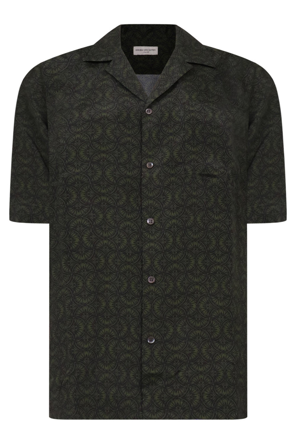 DRIES VAN NOTEN CARLTONE S SLV SHIRT BOTTLE GREEN PARLOUR X SYDNEY ...