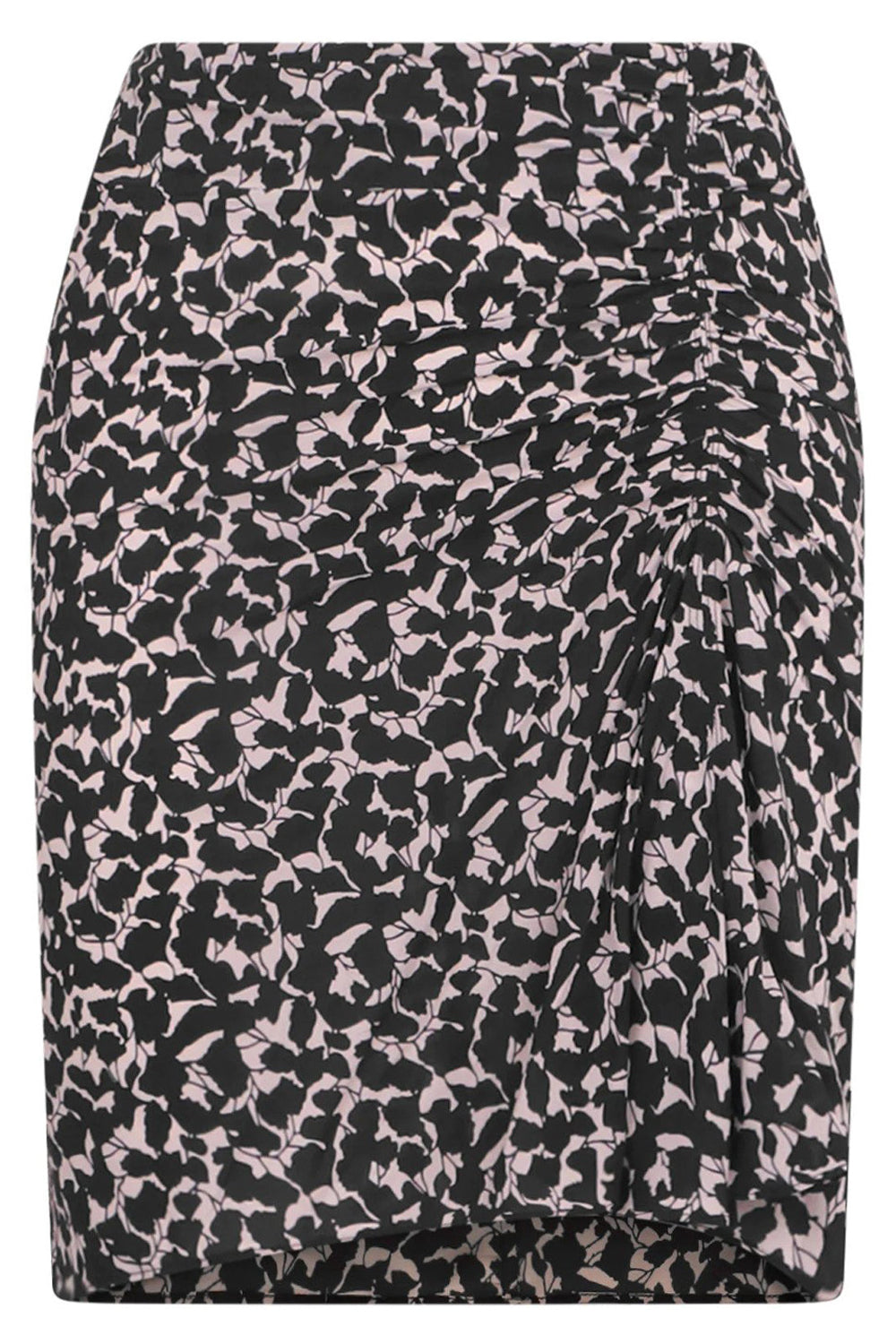 Isabel marant black discount and white skirt