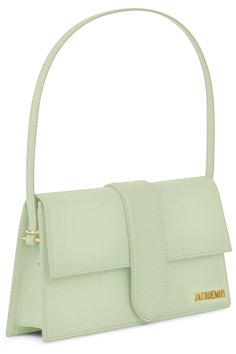 JACQUEMUS BAGS GREEN LE BAMBINO LONG BAG | LIGHT GREEN