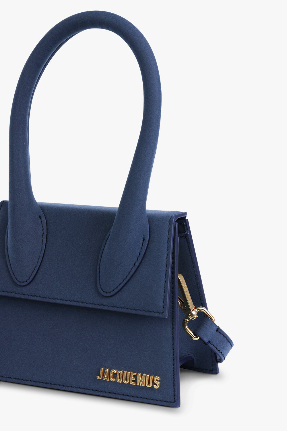 JACQUEMUS BAGS BLUE LE CHIQUITO MOYEN BAG | DARK NAVY