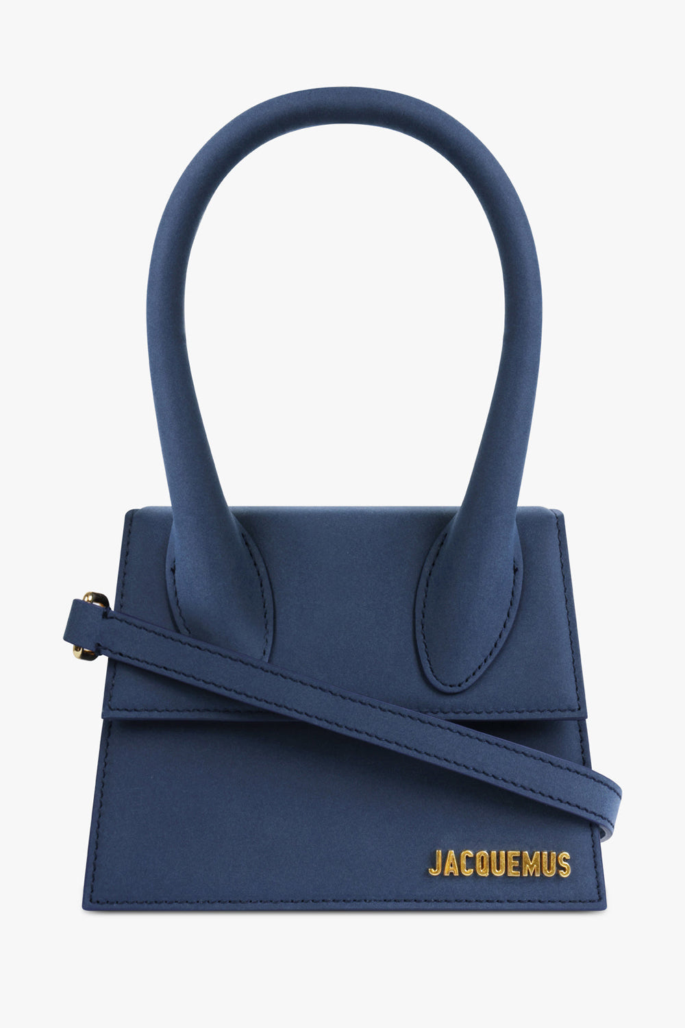 JACQUEMUS BAGS BLUE LE CHIQUITO MOYEN BAG | DARK NAVY