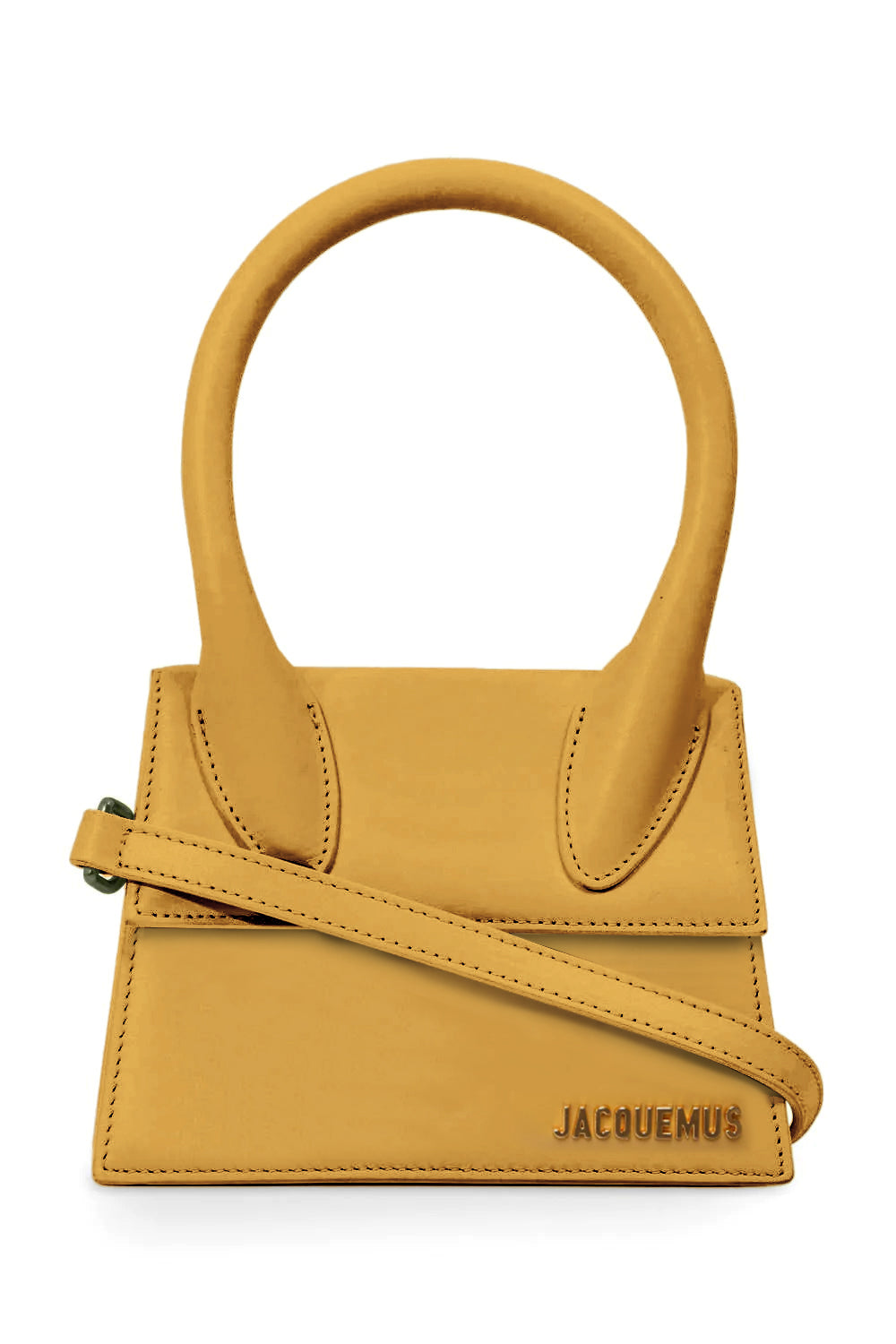 JACQUEMUS BAGS YELLOW LE CHIQUITO MOYEN BAG | DARK YELLOW