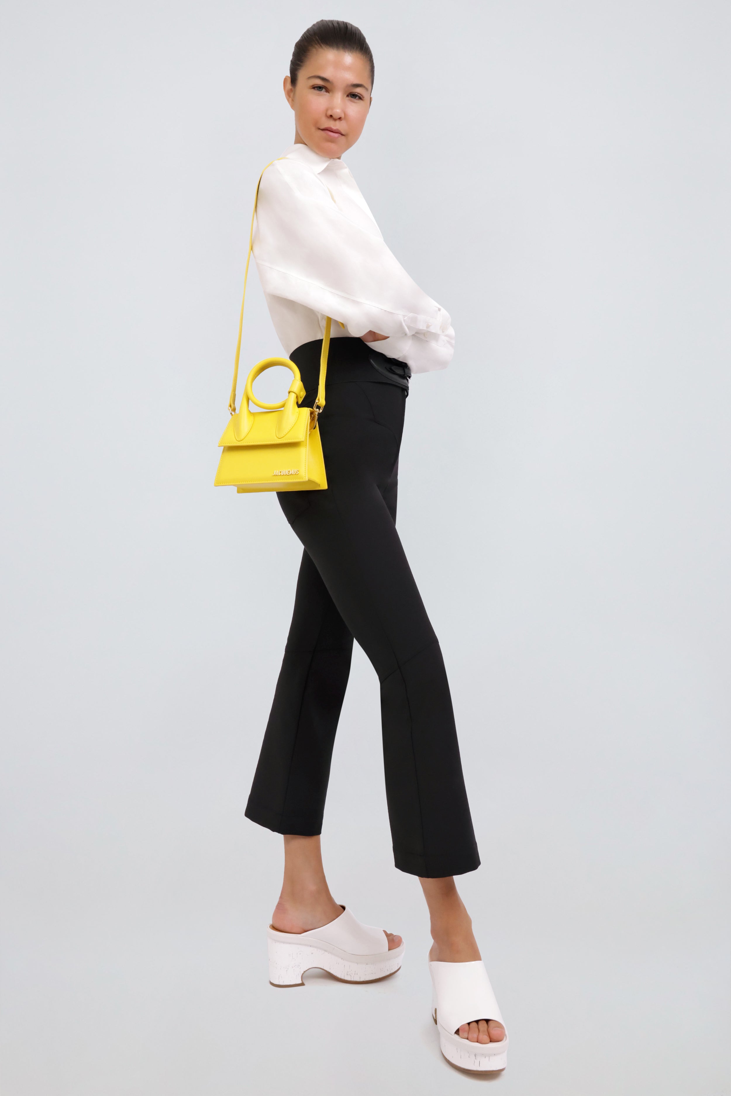 JACQUEMUS BAGS YELLOW LE CHIQUITO NOEUD BAG | YELLOW