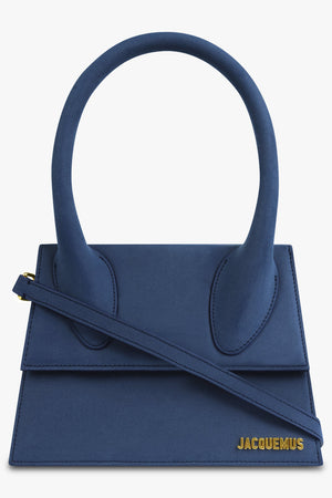 JACQUEMUS BAGS BLUE LE GRAND CHIQUITO BAG | DARK NAVY