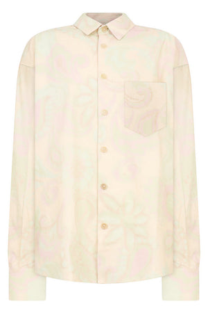 JACQUEMUS RTW LA CHEMISE SIMON SHIRT | FADED GREEN PAISLEY