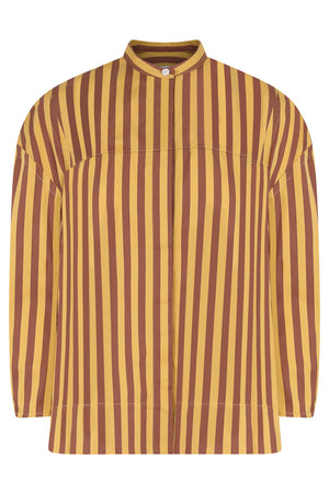 JIL SANDER RTW STRIPE SHIRT L/S YELLOW