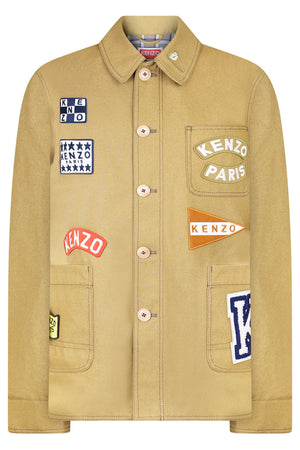 KENZO RTW SAILOR WORKWEAR JACKET | TABAC