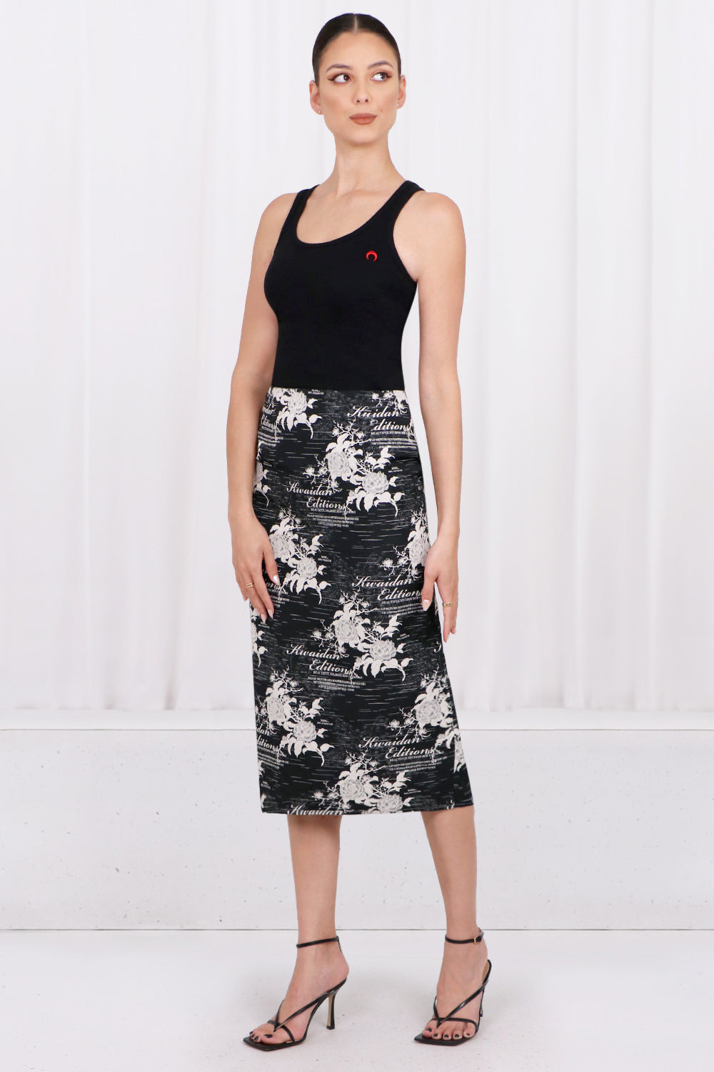 KWAIDAN EDITIONS RTW ELONGATED PENCIL SKIRT | VINTAGE WRITINGS