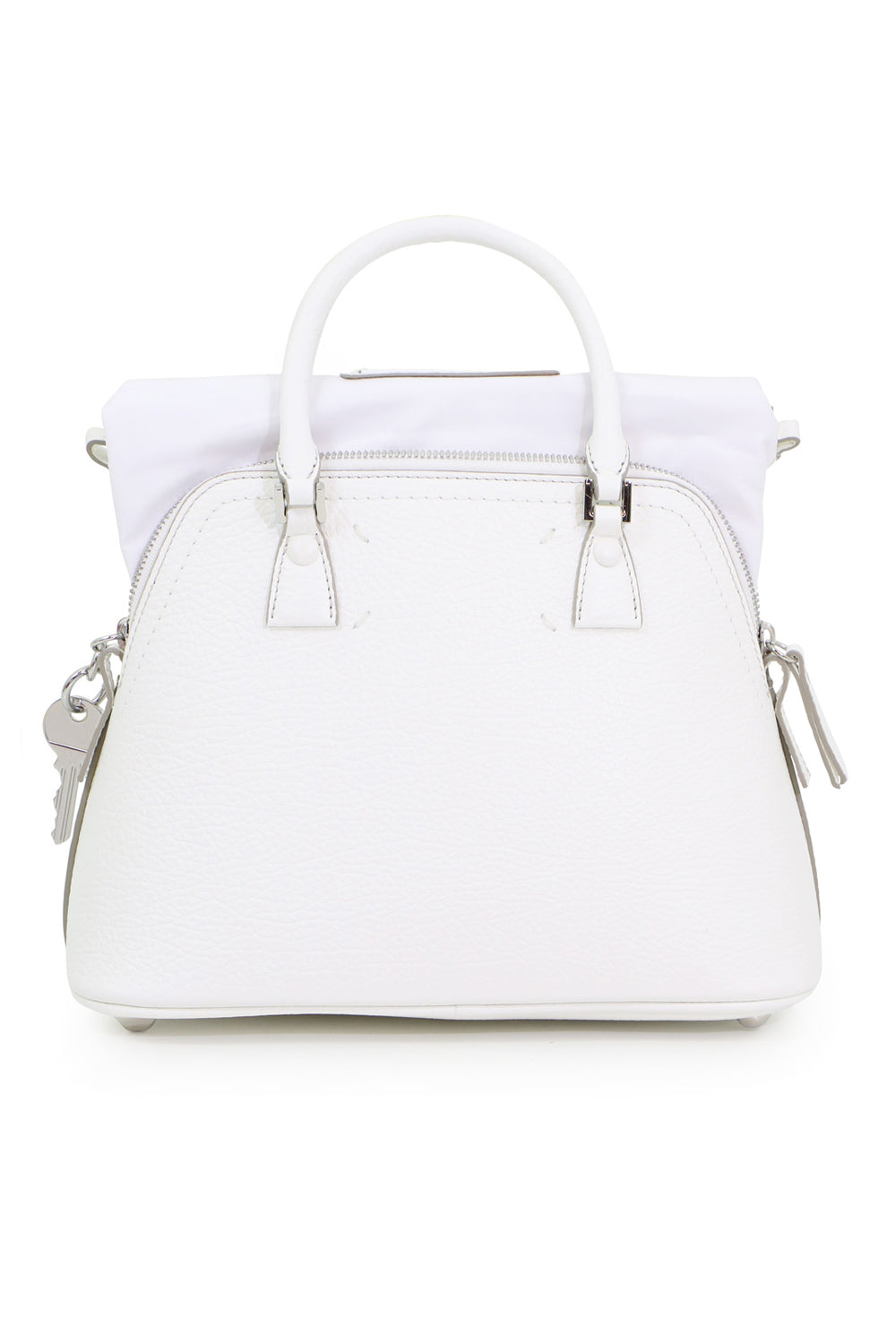 MAISON MARGIELA BAGS WHITE 5AC SMALL BAG WHITE