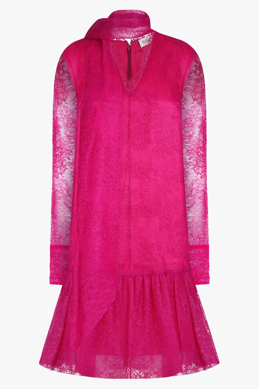 Hot pink best sale designer dress