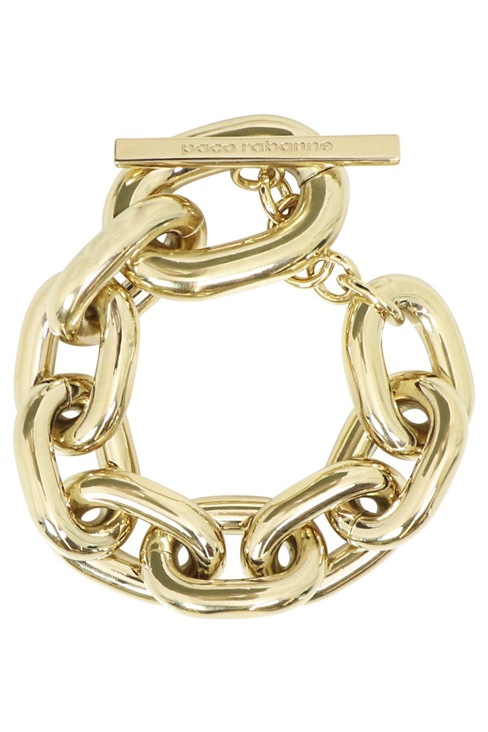 PACO RABANNE CHAIN LINK CHUNKY BRACELET GOLD NEW SEASON PARLOUR X